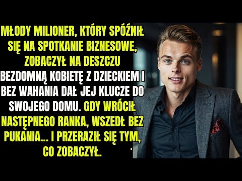 "Młody Milioner i Bezdomna Matka – Historia, Która Chwyta za Serce"