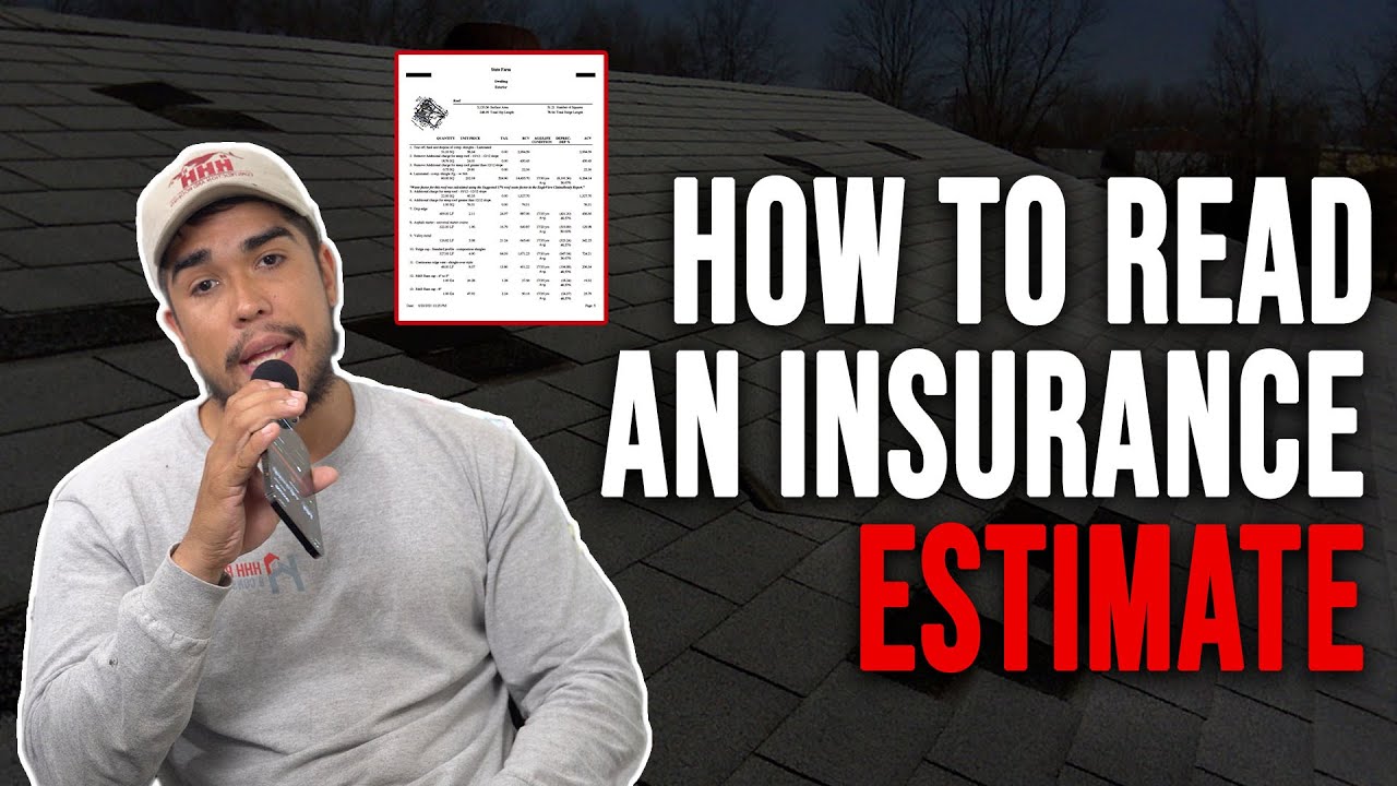 How to Read an Insurance Estimate/Xactimate? (ACV & RCV)