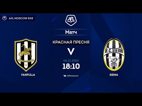 AFL20. Italy. Serie D. Day 12. Fanfulla - Siena