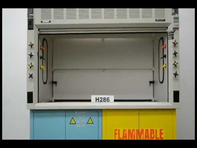 6′ Fisher Hamilton Safeaire Used Laboratory Fume Hood