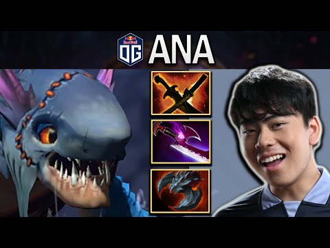 Slark Dota 2 Gameplay : OG.Ana with 27 Kills & Satanic #Dota #Dota2