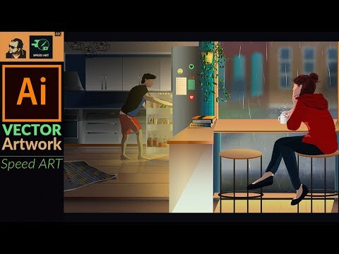 تعلم أدوبي أليستريتور للمبتدئين Adobe Illustrator المحاضرة الأولى