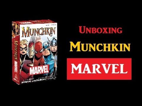 Unboxing Munchkin Marvel