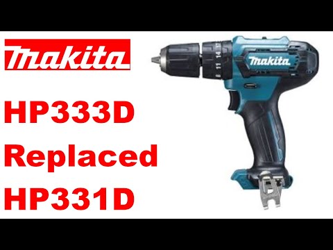 Makita akumuliatorinis suktuvas gręžtuvas HP333DSAE, 12V, 2x2.0Ah video