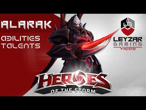 Heroes of the Storm (Hero Preview) - Alarak Talents & Abilities (HotS Alarak Preview)