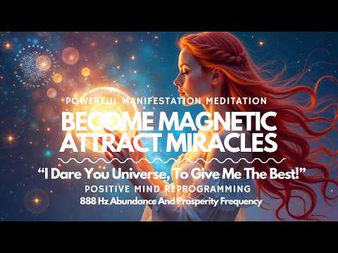 Become Abundantly Magnetic 🧲 Manifest Miracles 🪄  Powerful Guided Meditation 🌟