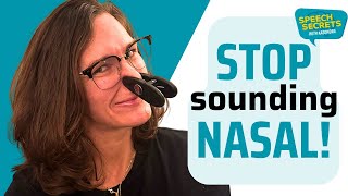 Speech Exercises for Nasal Voice