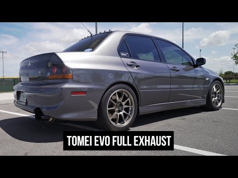 Evo IX Tomei Full Exhaust - SKU 431003, 433003, 440003