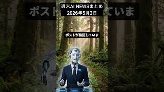 【2026年5月2日】 AI時代の仕事と社会：法から生活まで7つの核心論点  #aiニュース