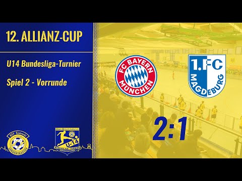 12. Allianzcup 24.01.26 | Spiel 2 | FC Bayern München - 1. FC Magdeburg 2:1 | Vorrunde