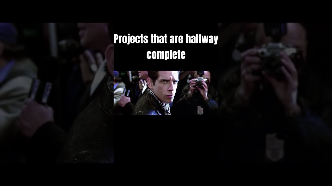 Zoolander meme | Old side projects vs new side projects | software developer #shorts  #coding