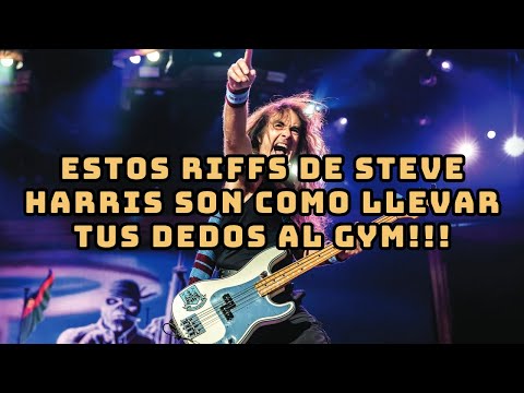 Tocar Iron Maiden es MEJOR que cualquier EJERCICIO de bajo 🤯