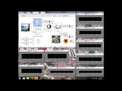 Wireless networking with ECRobot toolbox WINNER of simulink2012