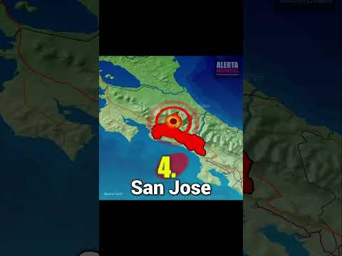 Un sismo de magnitud 4.5 fue registrado la tarde del 19 de enero de 2026,  San José, Costa Rica.