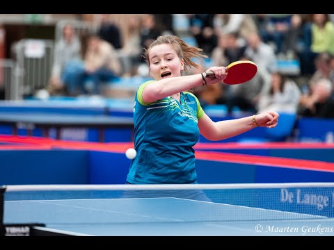 MARCHETTI Nathalie - GUIDON Morgane 1/4 2023 BELGIUM NATIONAL TABLE TENNIS