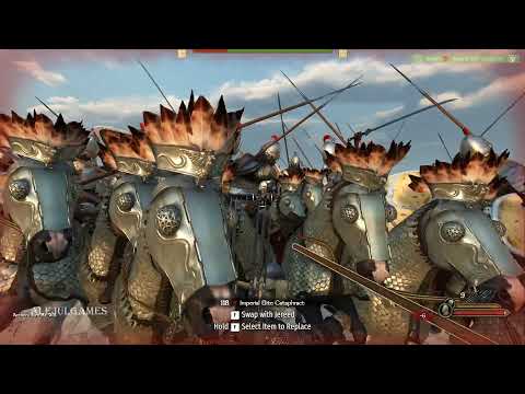500 Archers vs 50 Imperial Cataphract- New Update 1.70 - Epic Bannerlord BATTLE