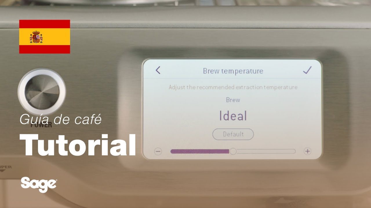 Cómo ajustar la temperatura de infusión