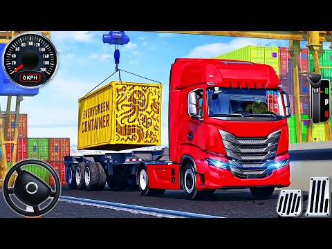 Truck Transporter Driving Simulator - Heavy Cargo Oil Tanker Driver 3D - Android GamePlay
