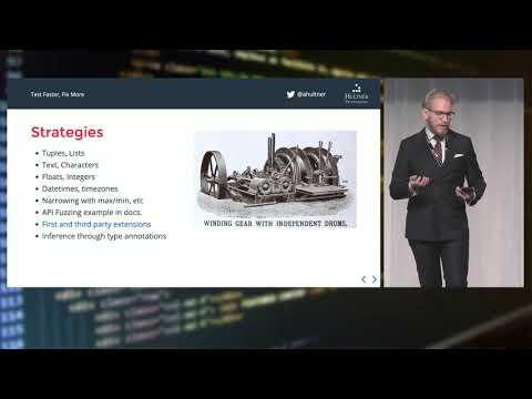 Test Fast, Fix More - Property based testing with Hypothesis by Alexander Hultnér