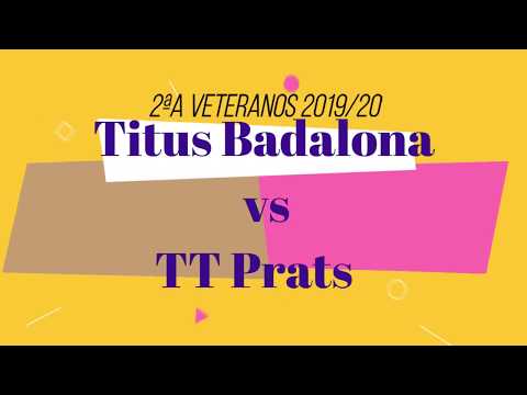 Titut Badalona- TT Prat Lisant ( 2ªA Veteranos)