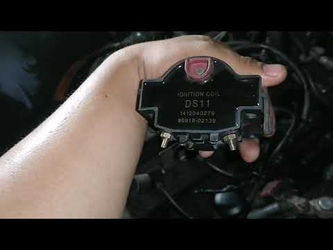 How to test ignition coil on 4y engine of Toyota forklift gasoline