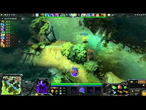 iG vs EG - Game 1, Winner Bracket Quarter Finals - The International - English Commentary