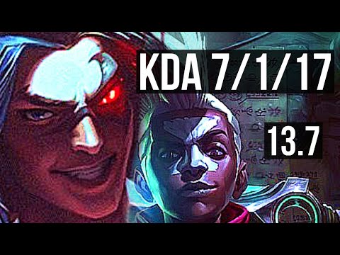 KAYN vs EKKO (JNG) | 7/1/17, Godlike, 900K mastery | TR Master | 13.7