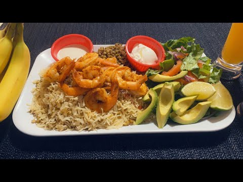Bariis iyo Shrimp Aad umacaan / Somali Food / delicious Rice Shrimp Recipe