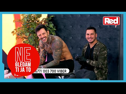 Misha Tatoo tetovira Filipa - Ne gledam ti ja to - 28.09.2022. - Red TV