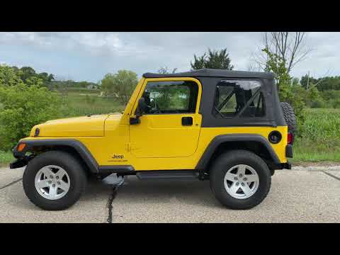 2004 Jeep® Wrangler Sport in Big Bend, Wisconsin - Video 1