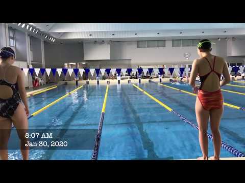 Uncomfortable zone sprint! Flip and SP! #ouhsswim