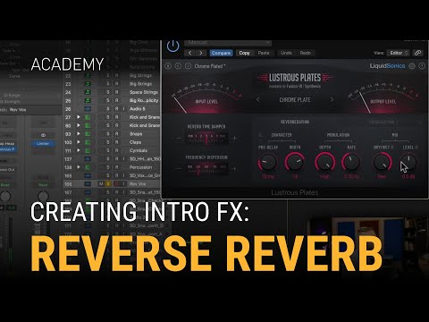 Creating Intro FX Reverse Reverb | EDM Track From Scratch