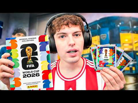 TRYING TO COMPLETE THE 2026 WORLD CUP STICKER ALBUM - DID PANINI SCAM ME???
