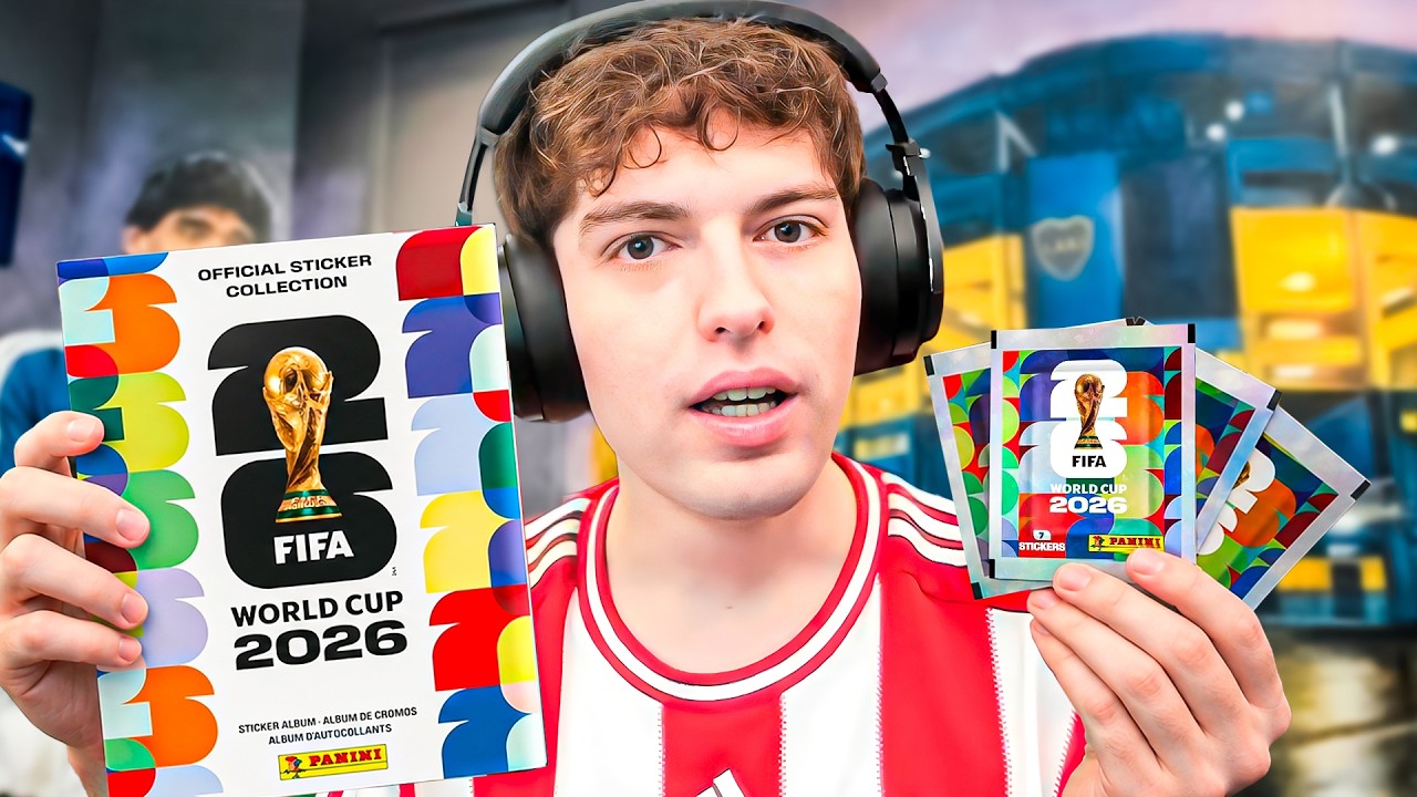 TRATANDO DE COMPLETAR EL ALBUM DEL MUNDIAL 2026 - PANINI ME ESTAFO???