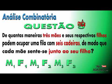 5 QUESTÕES TÍPICAS de PERMUTAÇÃO - Análise Combinatória - "Resolva Antes" (Vídeo 0 de 6)