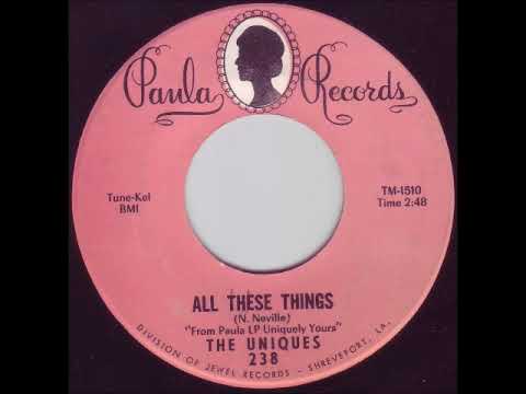 Uniques - All These Things