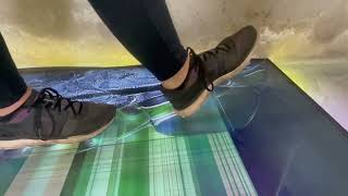 Crushing a 75 inch ambilight TV and remote