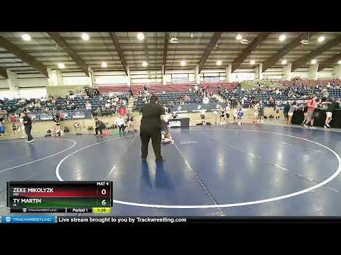 70 Lbs Champ. Round 1 - Zeke Mikolyzk, MN Vs Ty Martin, IA A9d8