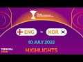 FIH Hockey Women's World Cup 2022: Game 29 (Crossovers) - England vs Korea