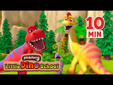 Become Friends with Dinosaurs! | Little Dino School | Dinosaur Cartoon | Pinkfong Dinosaurs for Kids