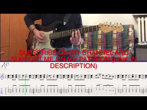 Baglioni - Via GUITAR COVER + PLAY ALONG TAB + SCORE - LINE 6 HELIX PRESET