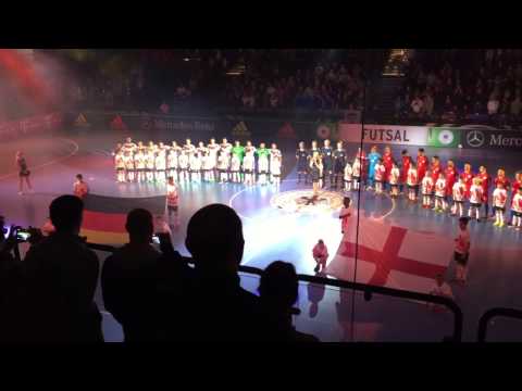 1 offizielles länderspiel der deutschen futsal nationalmannschaft deueng 30102016