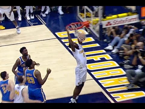Highlight: Cal's Jaylen Brown with a thunderous dunk against UCLA