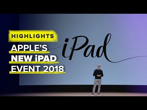 Apple's new iPad 2018: Event highlights