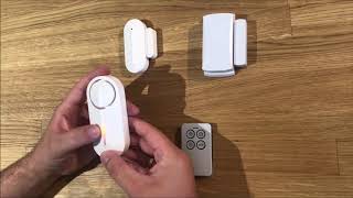 Safe2Home® Mini Alarm Set - Einrichtung - Erste Schritte