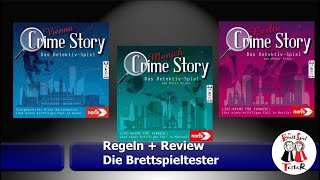 Crime Story Vienna, Berlin und Munich von noris- Regeln + Review - Brettspiel - Die Brettspieltester