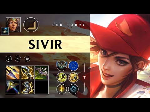 Sivir ADC vs Tristana - EUW Challenger Patch 25.24