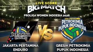 Download lagu 🔴Jakarta Pertamina Enduro VS Gresik Petrokimia |Proliga Women | Live Score mp3