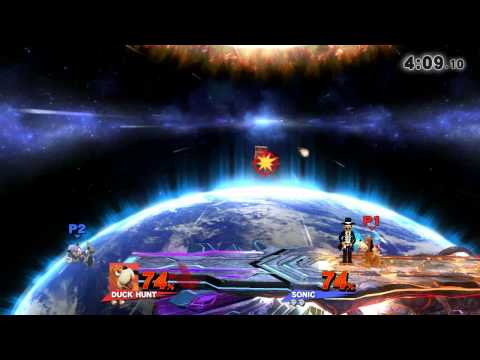 Katzuya (Duck Hunt) VS PerfctChaos (Sonic) - Sonic Woof