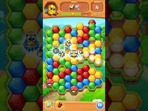 Bee Brilliant Blast Level 124 3 stars